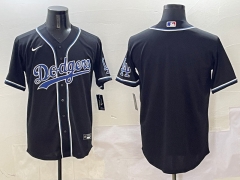 2025 3rd Generation Fashion Version Los Angeles Dodgers Black MLB Jersey (Style 5)-0840