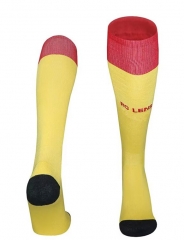 2025-2026 RC Lens Home Yellow Thailand Soccer Socks