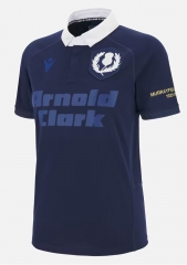 100th Anniversary Scotland Royal Blue Thailand Rugby Shirt