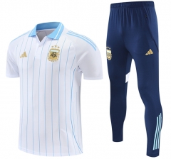 25-26 Argentina White Thailand Polo Uniform-815