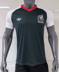 26-27 Mexico Black Thailand Training Soccer Jersey AAA-9809