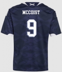 (S-4XL) 26-27 Scotland Home Royal Blue (McCoist  #9) Thailand Soccer Jersey AAA