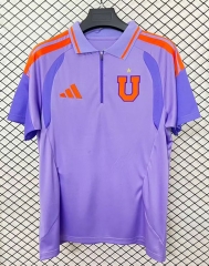 （S-4XL）26-27 Universidad de Chile Purple Thailand Polo Shirt-2044