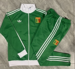 26-27 Senegal Green Thailand Soccer Jacket Unifrom-815