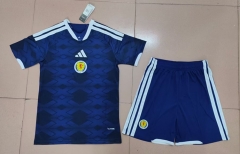 2026 World Cup Scotland Home Royal Blue Soccer Uniform-718