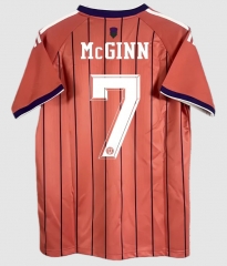 (S-4XL) 26-27 Scotland Away Red (MCGINN #7) Thailand Soccer Jersey AAA