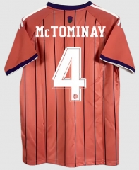 (S-4XL) 26-27 Scotland Away Red (MCTOMINAY #4) Thailand Soccer Jersey AAA
