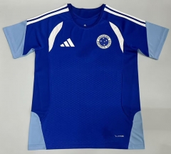 (S-4XL) 26-27 Cruzeiro EC Color Blue Thailand Training Soccer Jersey AAA-5668