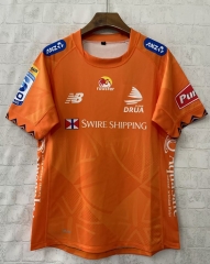 2026 Fijian Drua Orange Thailand Rugby Shirt