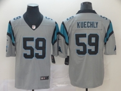 Carolina Panthers Grey #59 NFL Jersey-0840