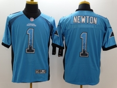 Drift Version Carolina Panthers Blue #1 NFL Jersey-0840