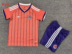 26-27 Scotland Away Red Kids/Youth Soccer Uniform-7809