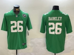 Fashion Version Philadelphia Eagles Green #26 NFL Jersey-0840