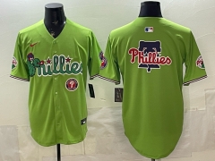 Philadelphia Phillies 6 Generations Green MLB Jersey-0840