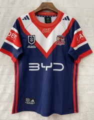 2026 Fremantle Roosters Blue Thailand Rugby Shirt