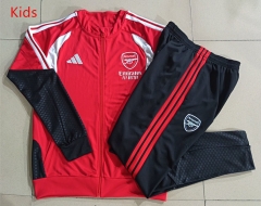 26-27 Arsenal Red Kids/Youth Soccer Jacket Uniform-815