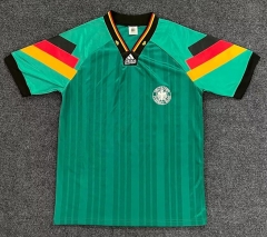 Retro Version 1992 Germany Away Green Thailand Soccer Jersey AAA-3821