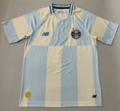 (S-4XL) 26-27 Grêmio FBPA Away Blue&White Thailand Soccer Jersey AAA-5668