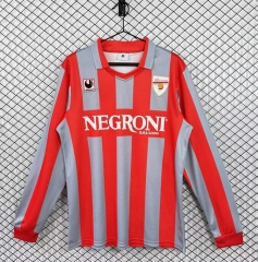 Retro Version 95-96 US Cremonese HomeRed&Grey LS Thailand Soccer Jersey AAA-3257