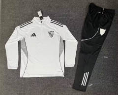 26-27 Sevilla White Thailand Soccer Tracksuit-5303