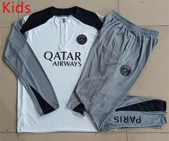 26-27 Jordan Paris SG White Kids/Youth Soccer Tracksuit-815
