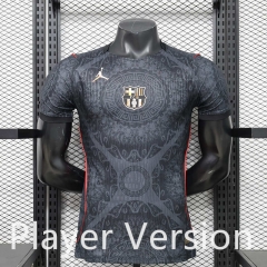Player Version 26-27 Special Version Barcelona Black Thailand Soccer Jersey AAA-888