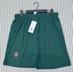 2026 World Cup Portugal Away Green Thailand Soccer Shorts
