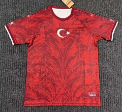 (S-4XL) 26-27 Legend Version Turkey Red Thailand Soccer Jersey AAA-7209