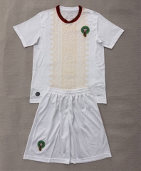 26-27 Morocco Away White Soccer Uniform-AY