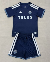 26-27 Vancouver Whitecaps FC Away Blue Soccer Uniform-AY
