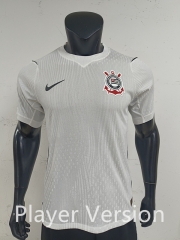 Player Version 26-27 Corinthians Home White Thailand Soccer Jersey AAA-0871