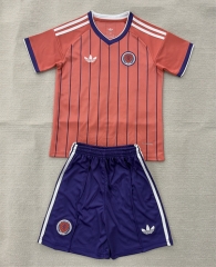 26-27 Scotland Away Pink&Orange Soccer Uniform-AY