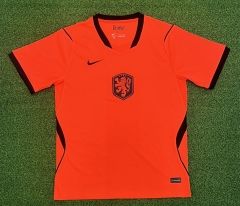(S-4XL) 26-27 Netherlands Home Orange Thailand Soccer Jersey AAA-403
