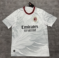 (S-4XL) 26-27 AC Milan Away White Thailand Soccer Jersey-4506