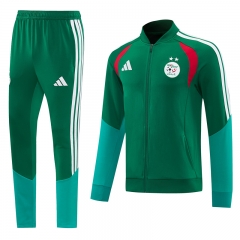 26-27 Algeria Green Thailand Soccer Jacket Uniform-LH
