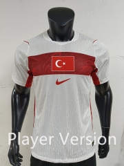 Player Version 26-27 Turkey Away White Thailand Soccer Jersey AAA-0871