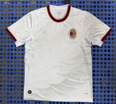 (S-4XL) 26-27 AC Milan Away White Thailand Soccer Jersey-2733