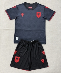 26-27 Albania 3rd Away Black Soccer Uniform-AY