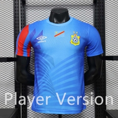 Player Version 26-27 Congo Blue Thailand Soccer Jersey AAA-888