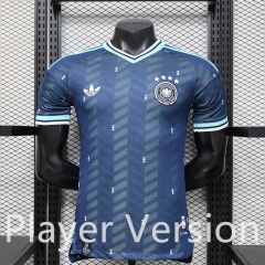 Player Version 26-27 Germany Away Blue Thailand Soccer Jersey AAA-888
