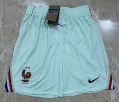2026 World Cup France Away Green Thailand Soccer Shorts-0898
