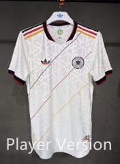 Player Version 26-27 Retro Version Germany White Thailand Soccer Jersey AAA-4563