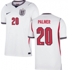 (S-4XL) 26-27 England Home White (PALMER #20) Thailand Soccer Jersey AAA
