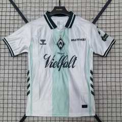(S-4XL) 26-27 SV Werder Bremen White Thailand Soccer Jersey AAA-2044