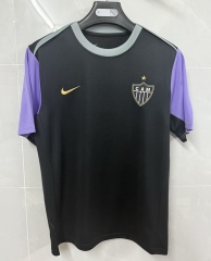 (S-4XL) 26-27 Atlético Mineiro Black Thailand Training Soccer Jersey AAA-8841