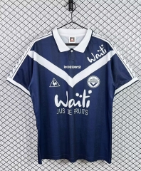 Retro Version 96-97 Girondins de Bordeaux Home Royal Blue Thailand Soccer Jersey AAA-3257