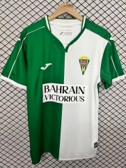 (S-4XL) 26-27 Córdoba White&Green Stripes Thailand Soccer Jersey AAA-2044