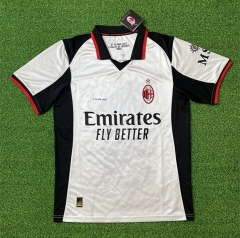 (S-4XL) 26-27 AC Milan 4th Away Silver Thailand Soccer Jersey-403