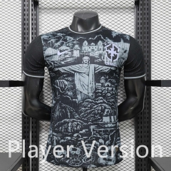 Player Version 26-27 Special Edition Brazil Black Thailand Soccer Jersey AAA-888