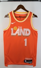 2026 City Edition Cleveland Cavaliers Orange #1 NBA Jersey-311